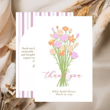 Pretty Pastel Hand Drawn Wildflower Collection 