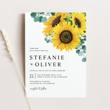 Eucalyptus and Sunflower Collection