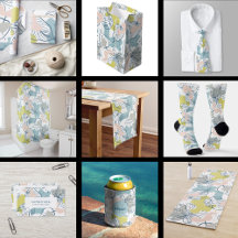 Pastel colors tropical palm leaves organic shapes