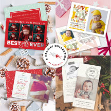 ALL BABY'S FIRST CHRISTMAS CARDS   HOLIDAY BIRTH