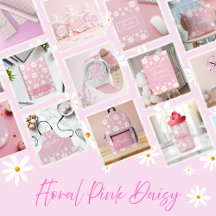 Floral Pink Daisy