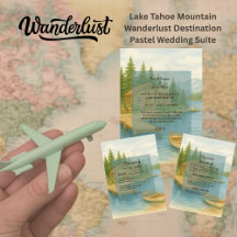 Lake Tahoe Wanderlust Mountain Destination Wedding