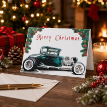 Hot Rod Holiday Cards 