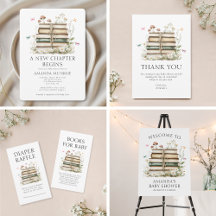 A New Chapter Begins Baby Shower