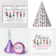 Dance Girls Recital Birthday Party Collection