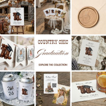 Cowgirl Country Glam Graduation