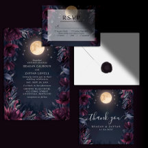 Midnight Garden Moon Wedding Collection