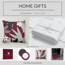 Home Gifts   Modern Burgundy Designs