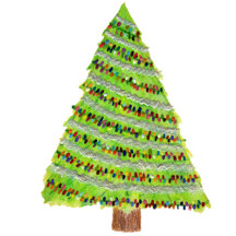 Watercolor Christmas Tree