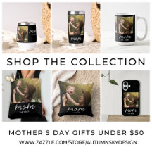 Mom Established Mother's Day Photo Gifts Under $50