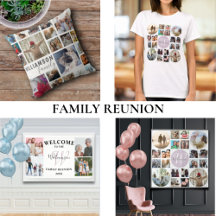 Family Reunion Photo Collage Collection