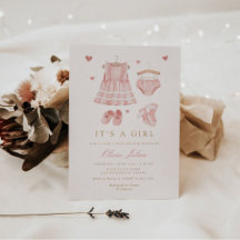 Boho Pink girl clothes diaper raffle baby shower