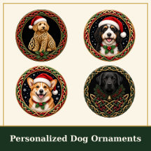 Personalized Dog Ornaments