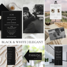 Black & White Wedding Suite