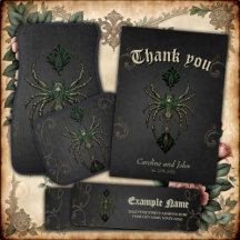 Mechanical elegance, the spider in the dark.