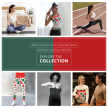 Christmas Merry Deer and Mandalas Pattern