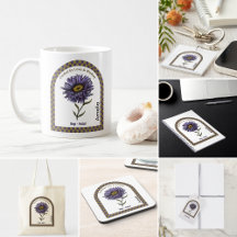 September Birth Month Flower Gift Set – Aster