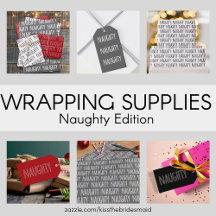 Naughty Gift Wrapping Supplies