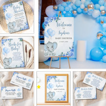 A Little Peanut is on the Way, Baby Shower Boy