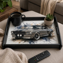 Hot Rod & Muscle Car Serving Trays