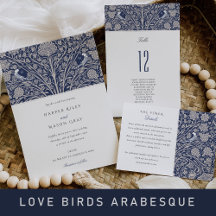 Love Birds Monogrammed Wedding Collection