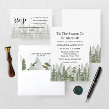 Rustic Woodland Forest Wedding Collection