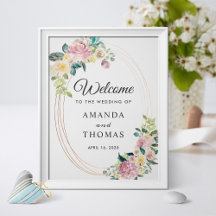 Wedding Welcome, Reception and Ceremony Signs