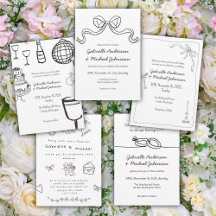 Minimalist Wedding Invitations