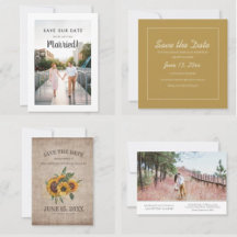 WEDDING SAVE THE DATE CARDS, COASTERS, AND MAGNETS