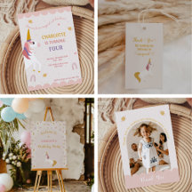 Magical Pastel Unicorns and Rainbows