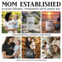 Gifts Under $30 For Mom - Script Mom Established