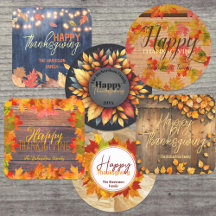 Thanksgiving Stickers