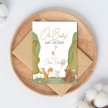 Whimsical forest celebration