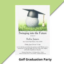 Golf Graduation Party