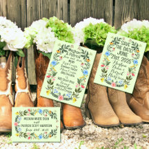Colorful Wildflower Wreath