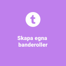 Skapa ditt egna Tumblr baner avbildar