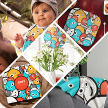 Multicolor Doodle Monster Baby/Party Supplies