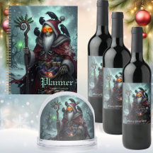 Dark Santa of Shadows – Gothic Christmas Skeleton