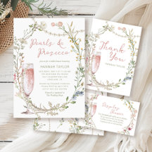 Pearls and Prosecco Bridal Shower