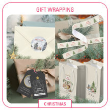 Christmas Gift Wrapping, Paper & Tags