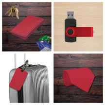 Cardinal red  - solid colored items
