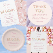 LOVE IS IN BLOOM BRIDAL SHOWER