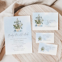 Blue boy Baby its cold outside baby shower