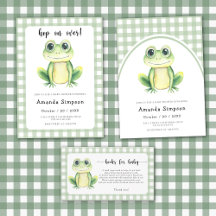 Frog Baby Shower