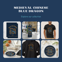 Medieval Chinese Blue Dragon