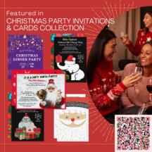 Christmas Party Invitations & Cards