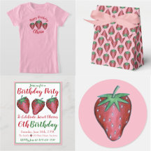 Juicy Strawberries Party Collection