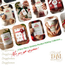 A Very Merry Christmas Modern Holiday Collection