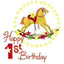 Rocking Horse Ride 1st Birthday Gifts and Parties