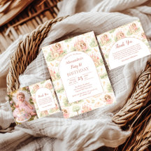 Sweet Fairy First Birthday Girl